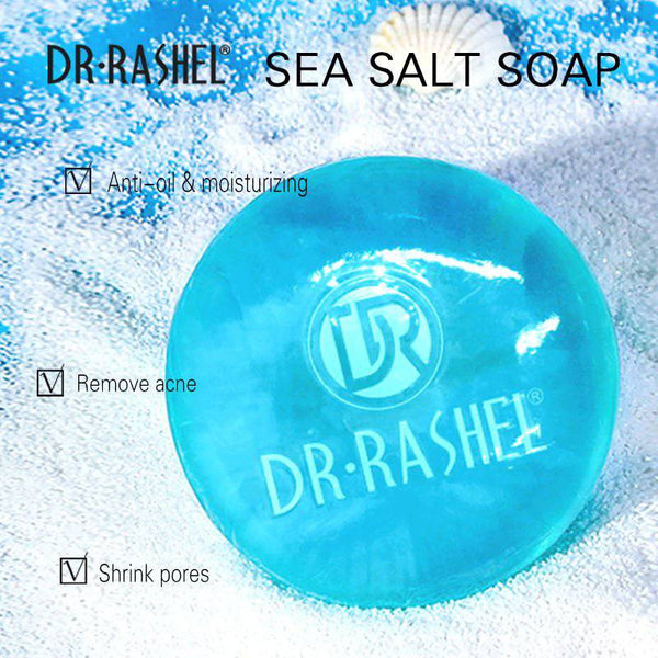 Dr Rashel Sea Salt Soap - 100g Pore Detoxifying Cleanser - MAT Beauty