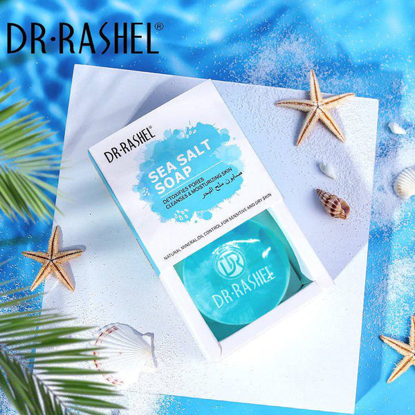 Dr Rashel Sea Salt Soap - 100g Pore Detoxifying Cleanser - MAT Beauty