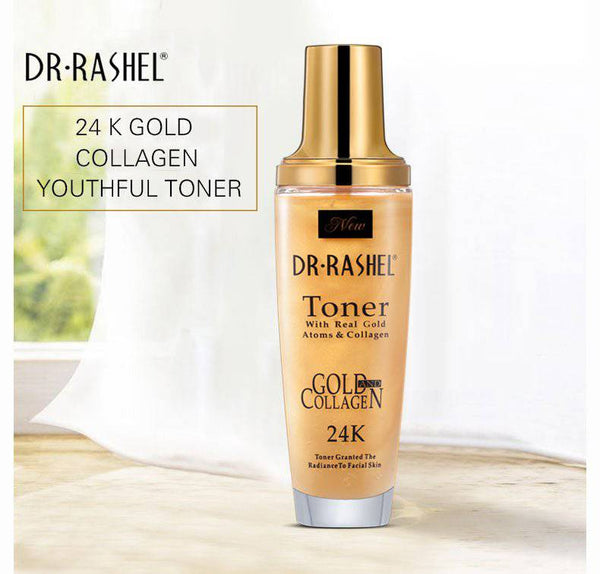 Dr Rashel 24K Gold Collagen Toner with Real Gold Atoms for Radiant Facial Skin - MAT Beauty