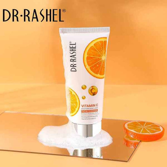 Dr Rashel Vitamin C Brightening Facial Cleanser with Hyaluronic Acid 80ml - Radiant Skin Solution