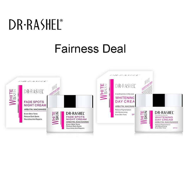 Dr Rashel White Fade Spot Cream Pack of 2: Night and Day Whitening Creams - MAT Beauty