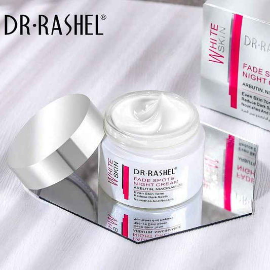 Dr Rashel White Skin Night Cream for Radiant Skin and Spot Fade - Enhance Your Glow