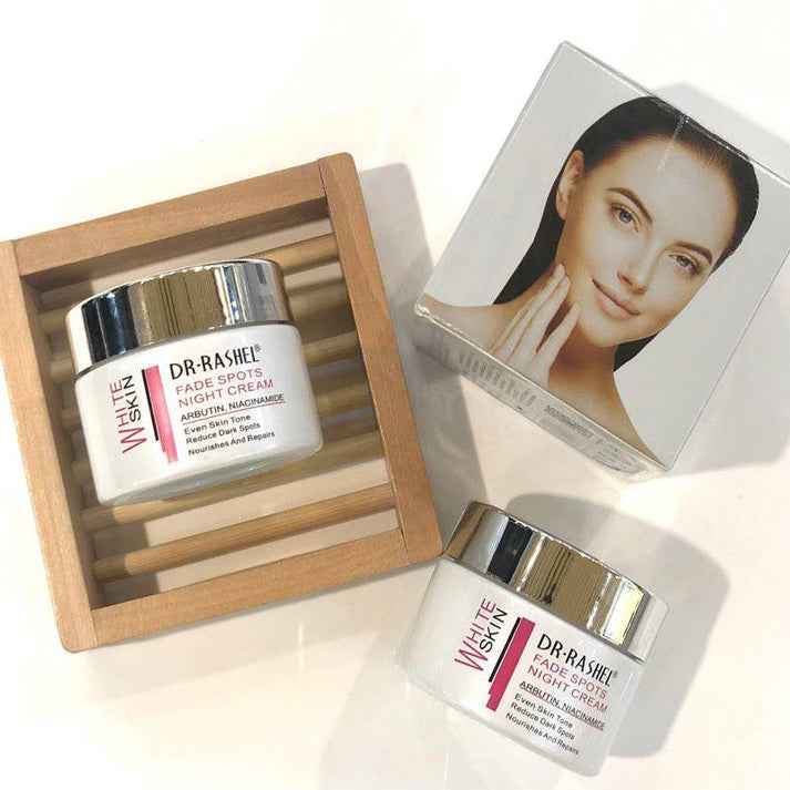 Dr Rashel White Skin Night Cream for Radiant Skin and Spot Fade - Enhance Your Glow