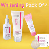 Dr Rashel Whitening Solution Face Wash - Pack of 4 Face Wash Soap Cleanser & Serum - MAT Beauty