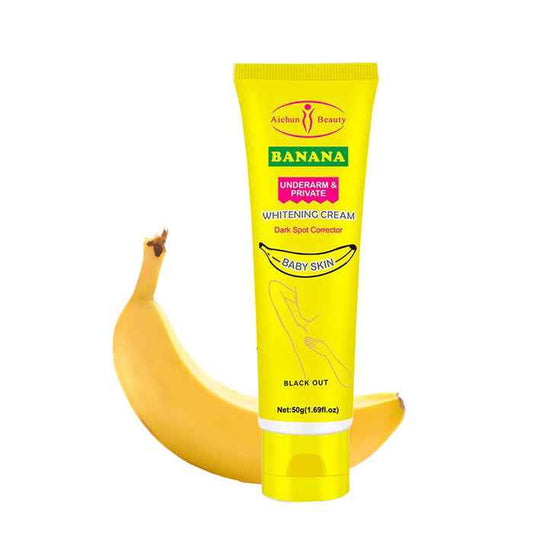 AICHUN BEAUTY Banana Underarm Glowing Cream for Radiant Skin - Ideal for Private Parts