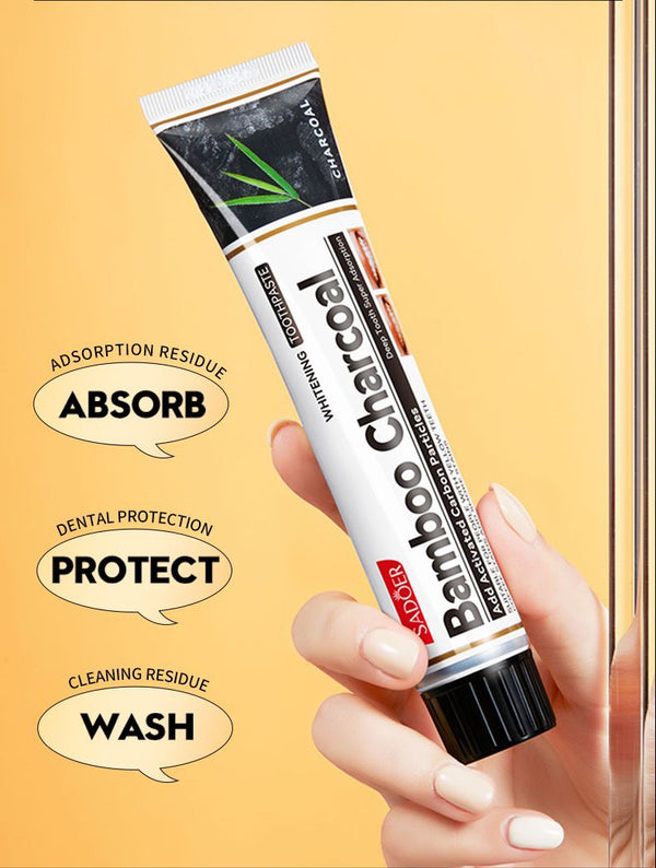 SADOER Bamboo Black Toothpaste for Natural Teeth - MAT Beauty