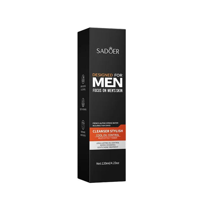 Sadoer Mens Toner Moisturizing Water 120ml for Pores - Firming Emollient Formula - MAT Beauty