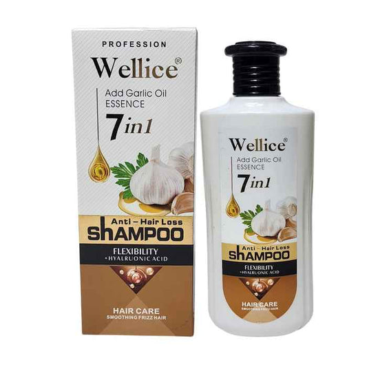 Wellice 7 in 1 Anti-Hair Loss Shampoo with Hyaluronic Acid & Soothing Care