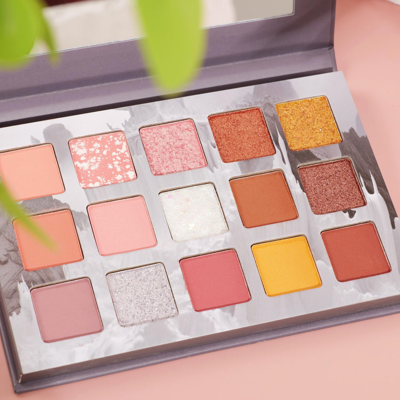 Miss Rose 15 Color Palette Collection - Versatile Miss Rose Eyeshadow Palette for Stunning Looks - MAT Beauty