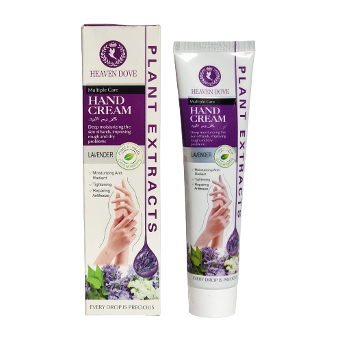 Heaven Dove Lavender Hand Cream - Multiple Care Deep Moisturizing Formula 120g - MAT Beauty