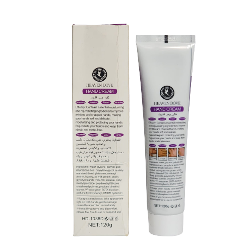 Heaven Dove Lavender Hand Cream - Multiple Care Deep Moisturizing Formula 120g - MAT Beauty