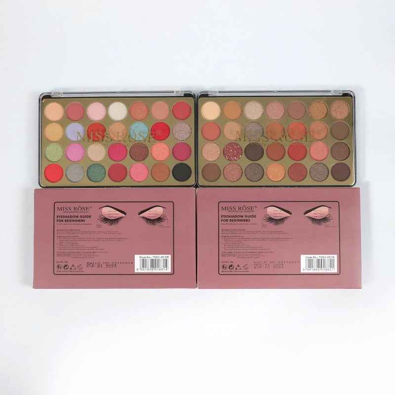 Miss Rose Radiant Duo Eye Palette - Perfect Your Look with the Miss Rose Eye Palette
