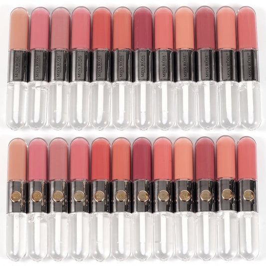 Miss Rose Lip Gloss and Oil 2 in 1 - Luxurious Hydration and Shine - MAT Beauty