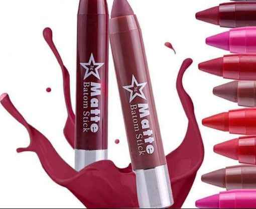 Miss Rose Matte Lip Crayon for Long-Lasting, Vibrant Color