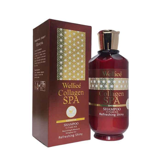 Wellice Collagen Spa Shampoo Premium Edition 520g