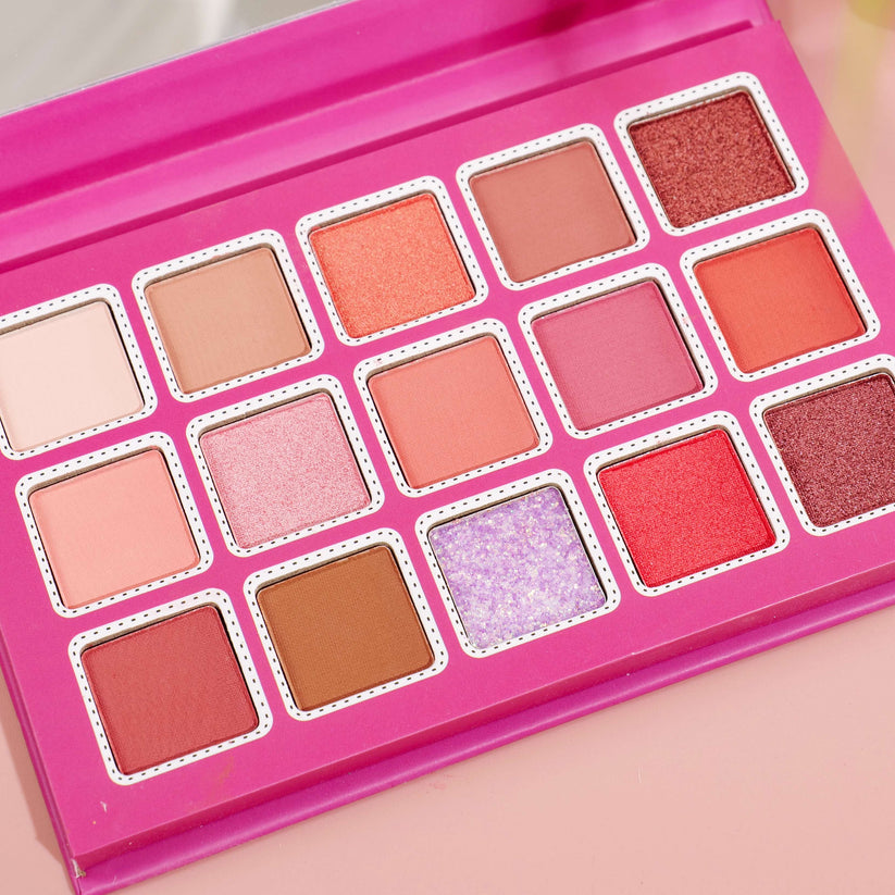 Miss Rose 15 Color Palette Collection - Versatile Miss Rose Eyeshadow Palette for Stunning Looks - MAT Beauty