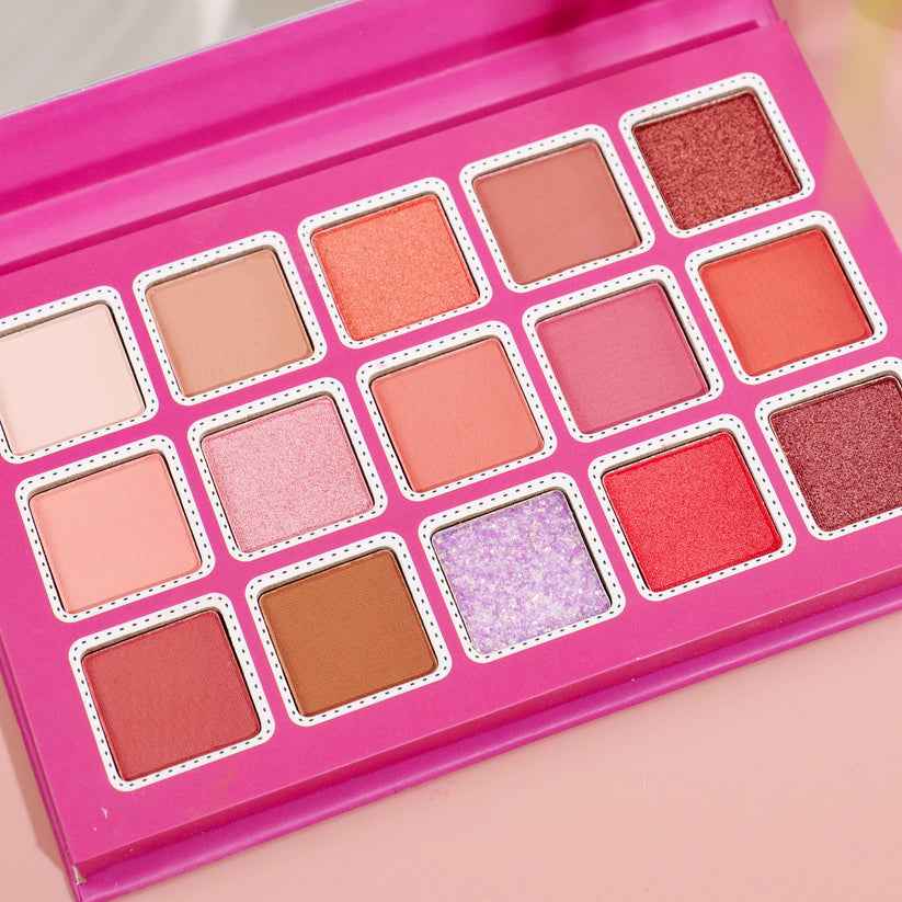 Miss Rose 15 Color Palette Collection - Versatile Miss Rose Eyeshadow Palette for Stunning Looks