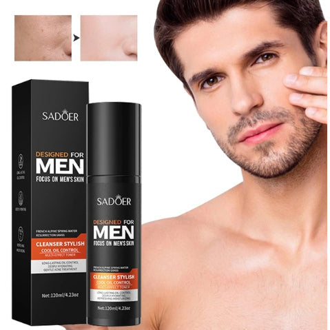 Sadoer Mens Toner Moisturizing Water 120ml for Pores - Firming Emollient Formula - MAT Beauty