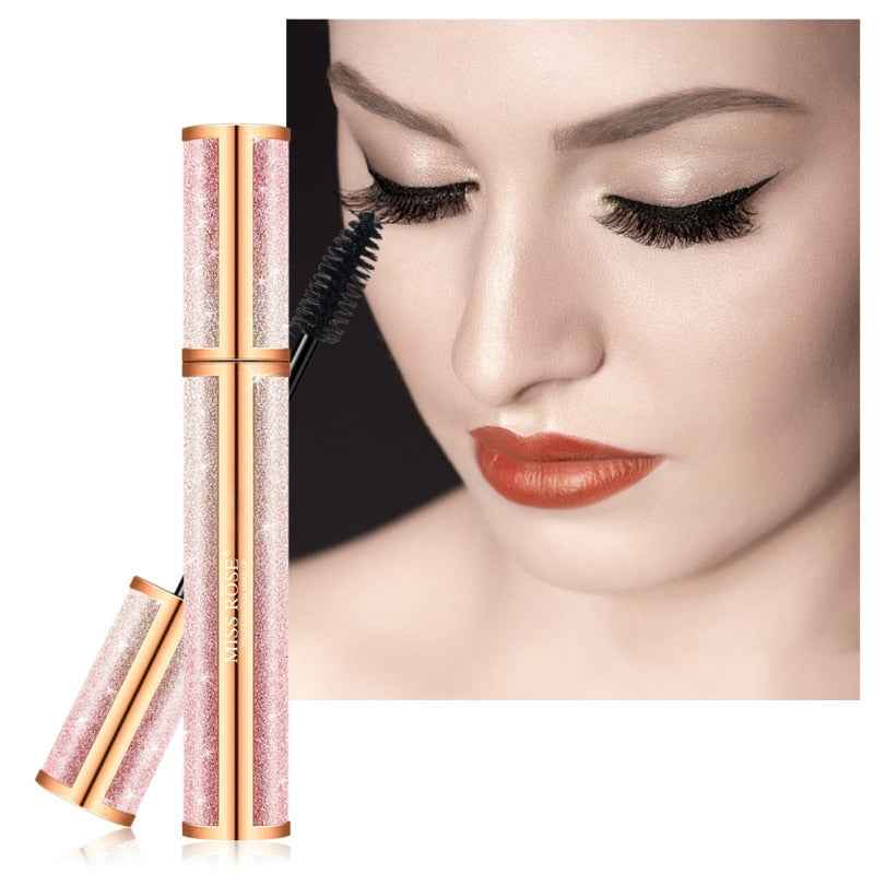 MISS ROSE Waterproof Mascara for Lengthening and Long-lasting Volume