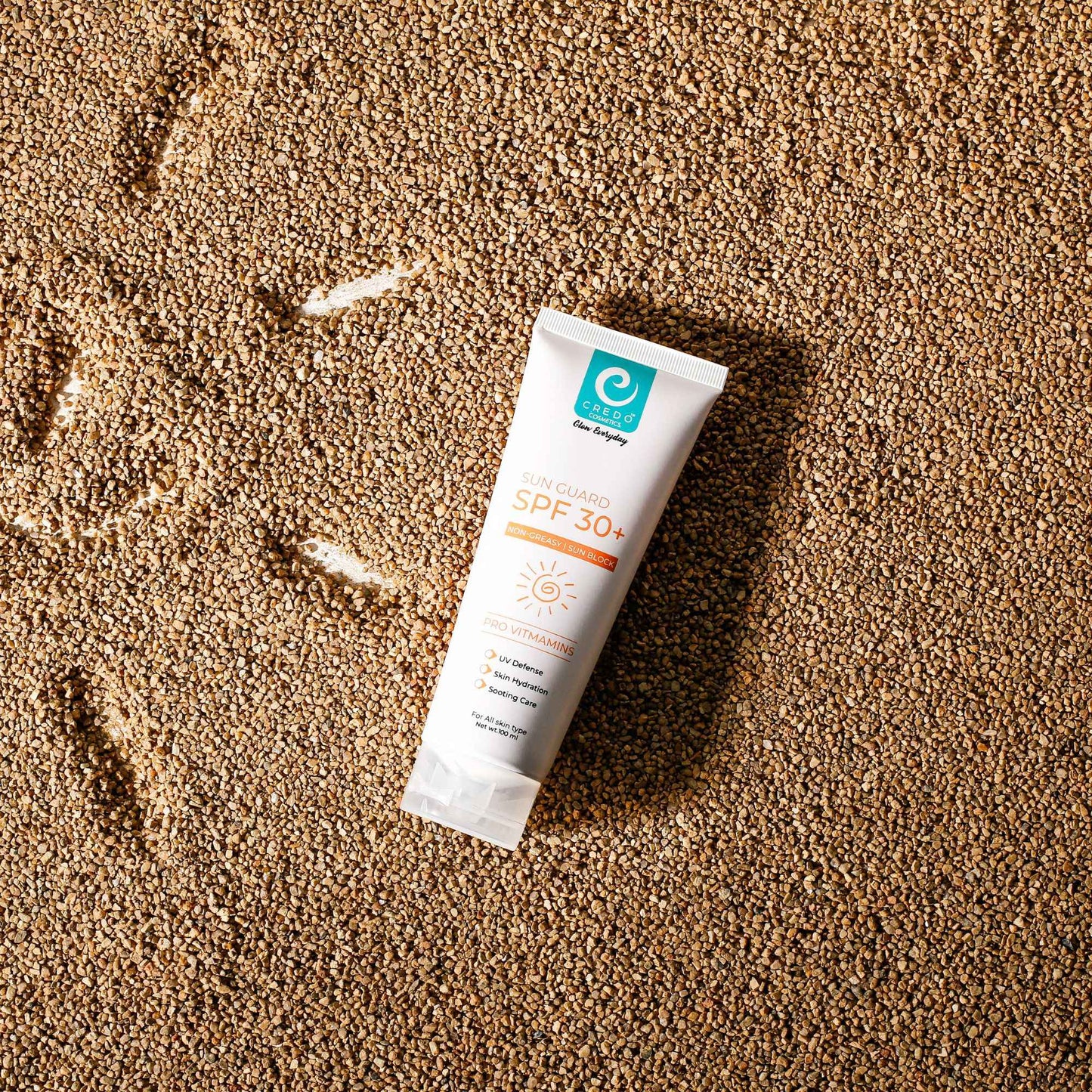 Sun Guard SPF 30 Sun Block – Anti-Greasy Formula Enriched with Pro-Vitamins