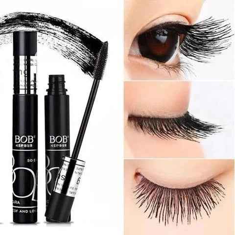 BOB Super Curl Mascara – Waterproof, Black Volume Texture, Long-Lasting