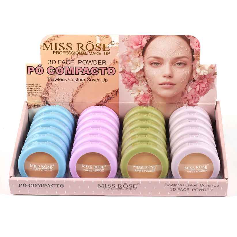 Miss Rose 3D Face Powder for Flawless, Radiant Skin