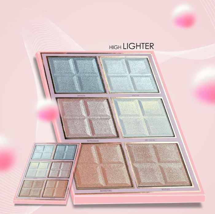 Mocallure Makeup Palette - All In One 5 Pages Book for Ultimate Beauty Looks