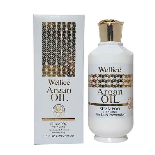 Wellice Argan Oil Shampoo Premium Edition Spa Vitamins 520g