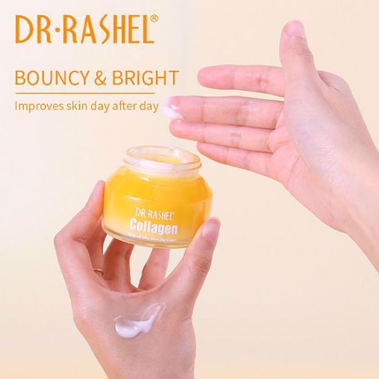 Dr Rashel Collagen Day Cream for Uniform Skin Structure - Multi Lift Ultra Glow 50gms - MAT Beauty