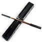 Miss Rose Eyebrow Pencil - Gold Double-End Tool for Perfectly Shaped Brows - MAT Beauty