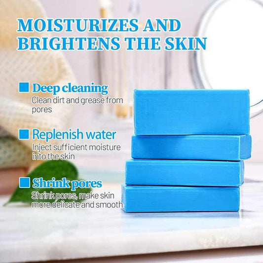 Aichun Beauty Hyaluronic Acid Soap 4pcs Moisturizing Face & Body Cleaning Bar Soap 120g - MAT Beauty