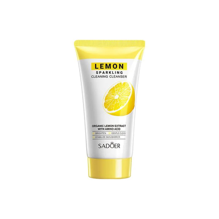 SADOER Lemon Sparkling Cleanser with Amino Acid for Effortless Cleaning - MAT Beauty