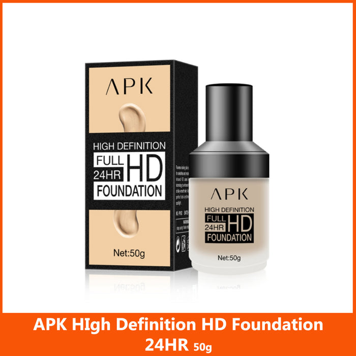 APK HD Foundation 24HR Full HD 50g for Flawless Skin - MAT Beauty