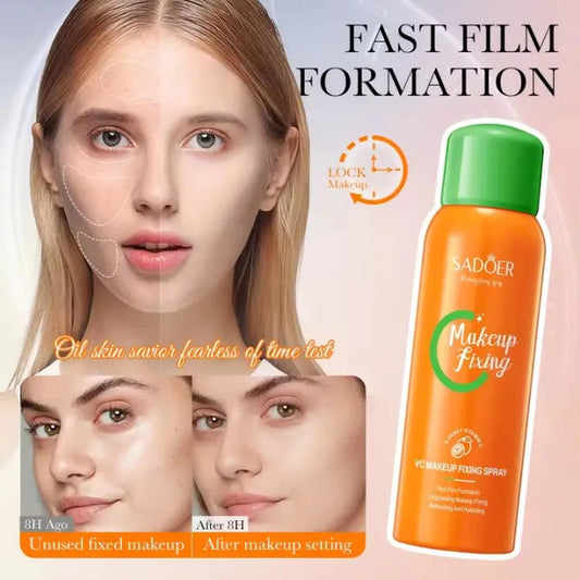 SADOER Vitamin C Setting Makeup Spray – Waterproof, Long Lasting, and Hydrating 150ml - MAT Beauty