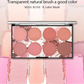Miss Rose Blush Palette - 8 Color Blush Palette for Radiant Cheeks - MAT Beauty