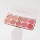 Miss Rose 10-Color Blushers Palette for Flawless Glow - Miss Rose Blush Palette - MAT Beauty