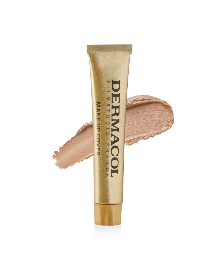 Dermacol Full Coverage Foundation Waterproof with SPF 30 Hypoallergenic Makeup Cover - MAT Beauty