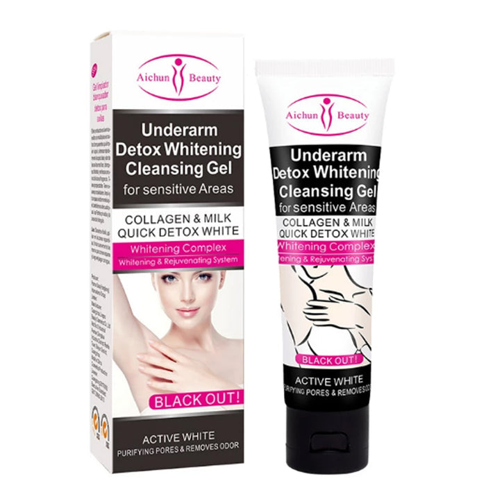 Aichun Beauty Underarm Cleansing Gel for Sensitive Areas - 50ml, Perfect for Glowing Skin - MAT Beauty