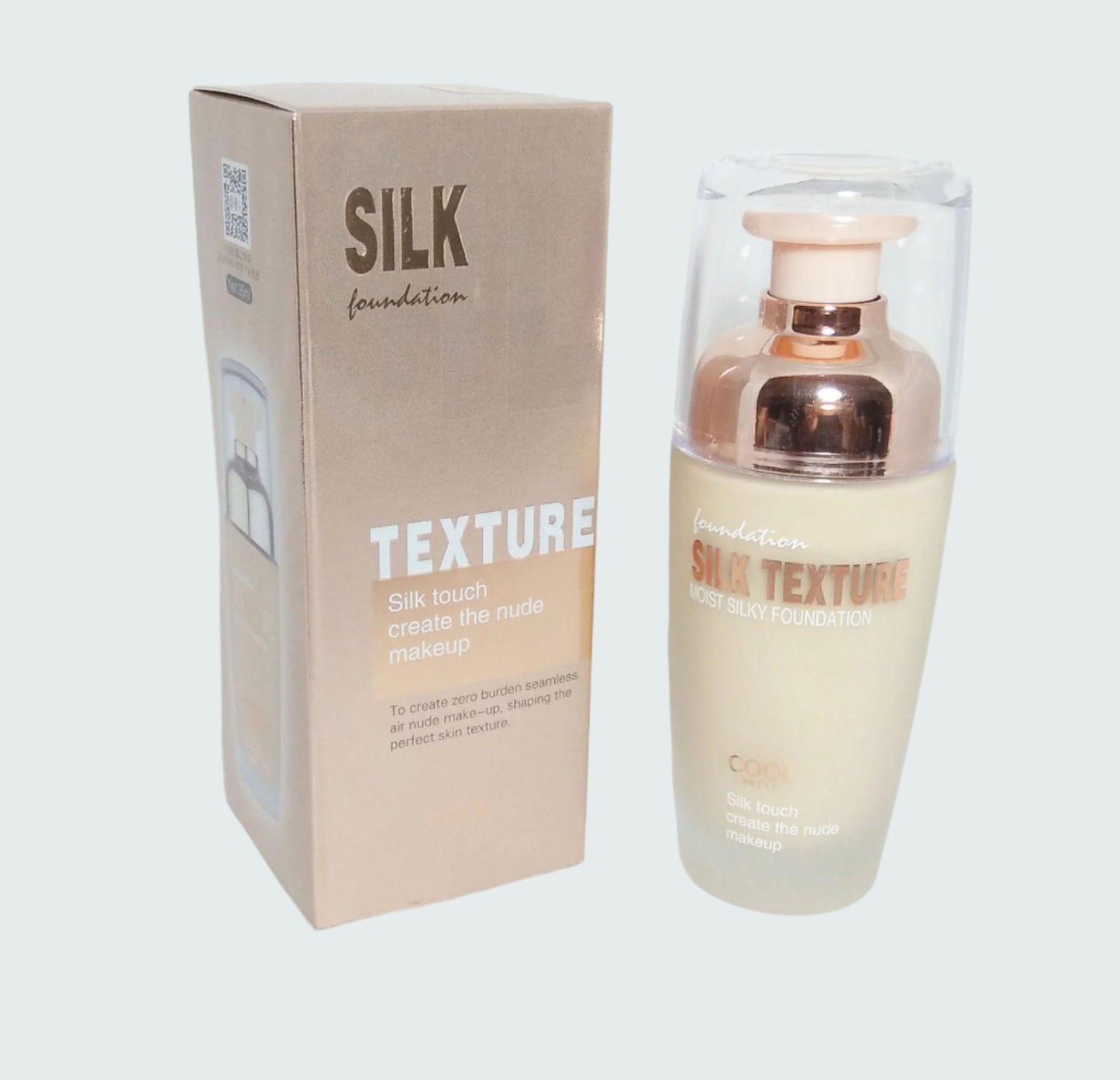 Cool Betty Silk Texture Foundation for Nude Makeup Perfection - MAT Beauty
