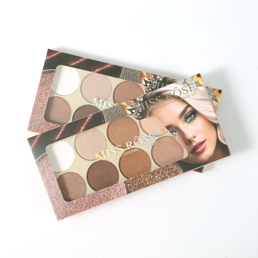 Miss Rose Contour Highlighter Kit - Premium Contour Plus for Radiant Glow - MAT Beauty