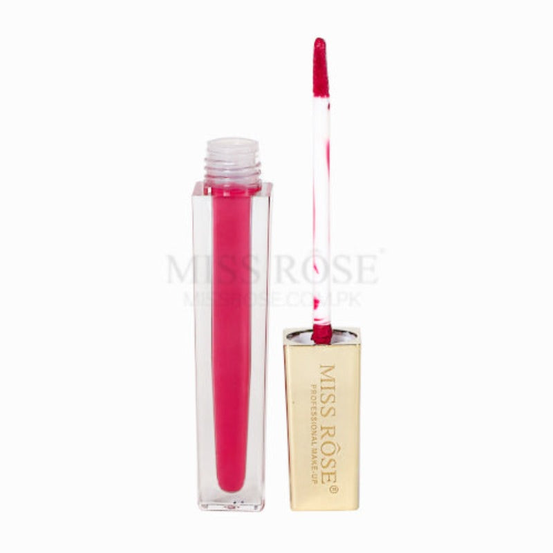 Miss Rose Matte Liquid Lip Gloss in Gold - Long-Lasting and Vibrant Finish - MAT Beauty