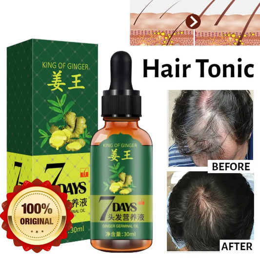 Aichun Beauty Ginger Hair Growth Oil Serum for Damaged Hair Treatment - 30ml - MAT Beauty