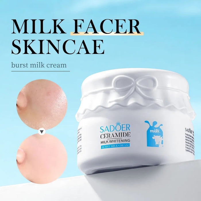 SADOER Ceramide Milk Moisturizer for All Skin Types - Glowing Hydration 120g - MAT Beauty