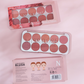Miss Rose 10-Color Blushers Palette for Flawless Glow - Miss Rose Blush Palette - MAT Beauty