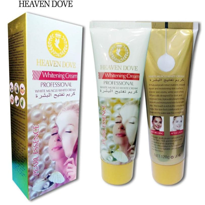 Heaven Dove Whitening Cream Pearl Tube 120g for Radiant Skin - MAT Beauty