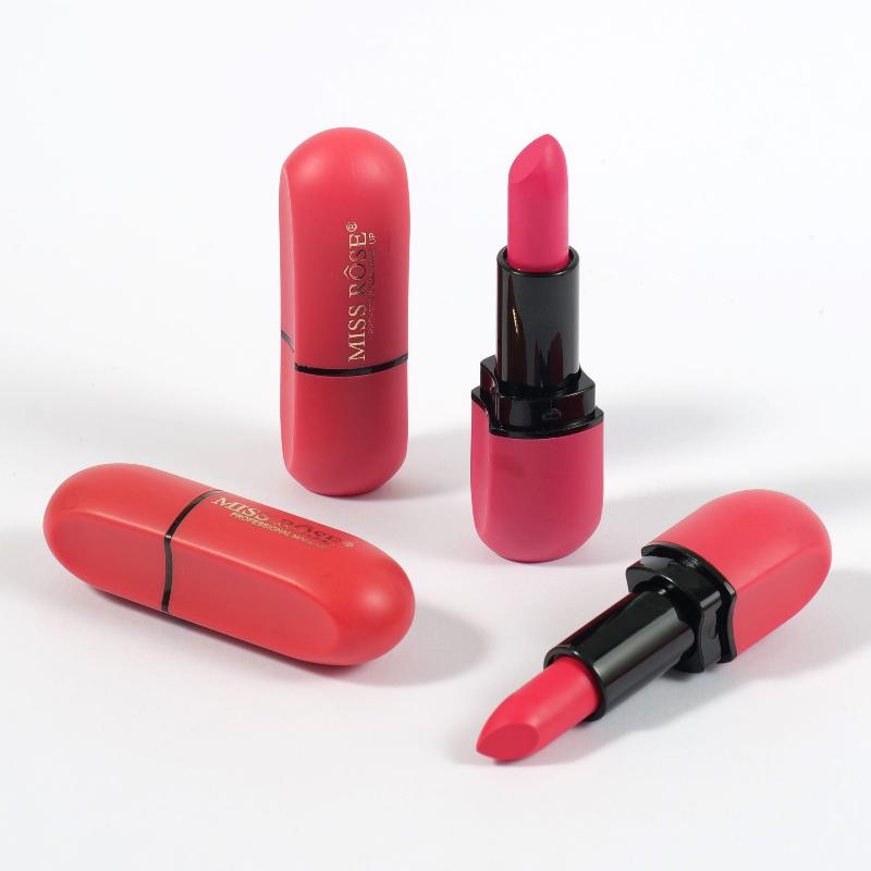 Miss Rose Matte Lipstick for Precise Application and Long-Lasting Color - MAT Beauty
