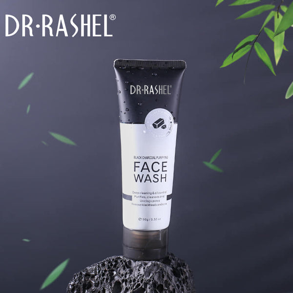 Dr Rashel Charcoal Face Wash - Purifying Black Charcoal Formula - 100g - MAT Beauty