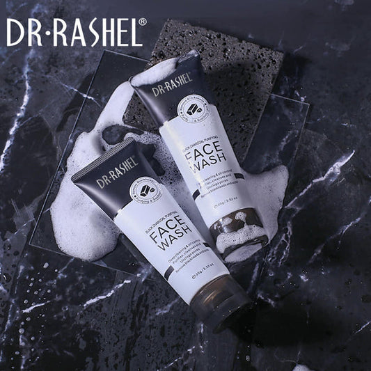 Dr Rashel Charcoal Face Wash - Purifying Black Charcoal Formula - 100g - MAT Beauty