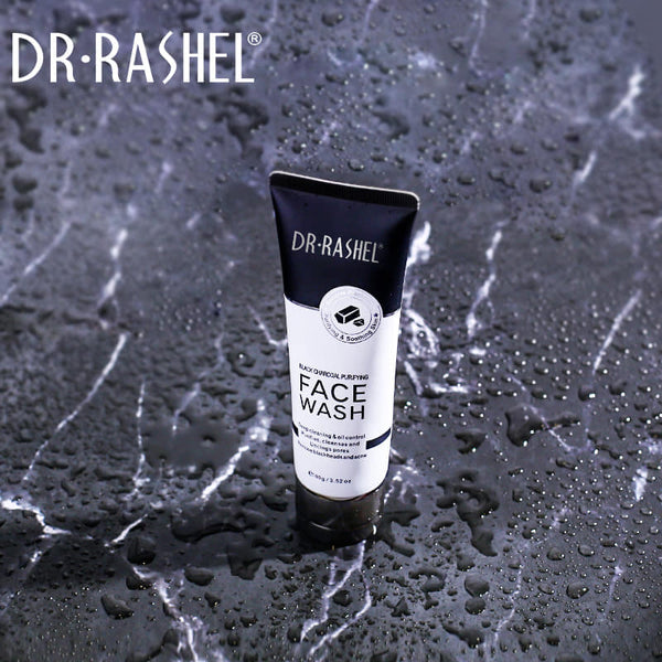 Dr Rashel Charcoal Face Wash - Purifying Black Charcoal Formula - 100g - MAT Beauty