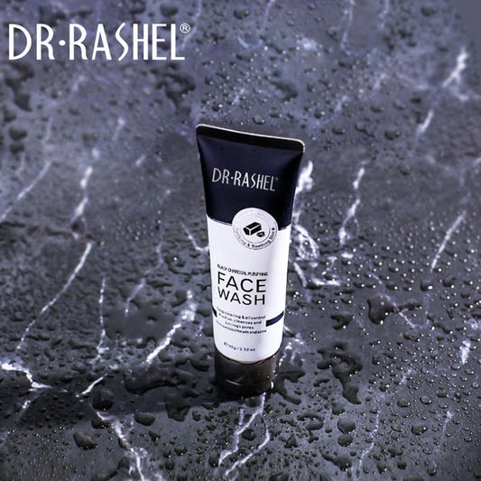 Dr Rashel Charcoal Face Wash - Purifying Black Charcoal Formula - 100g - MAT Beauty
